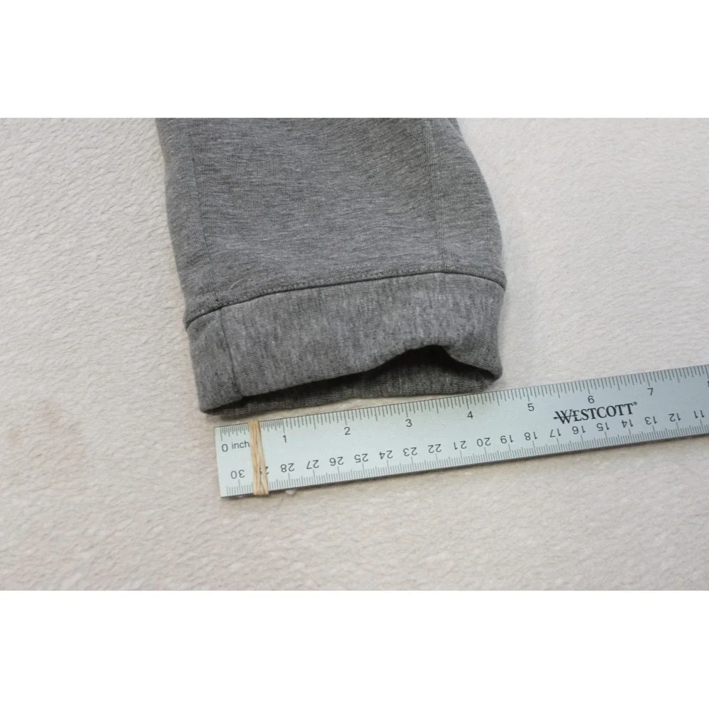 Nike Jogger Sweatpants‎ Mens Medium Therma Fit Gray Black Tapered Athletic EUC